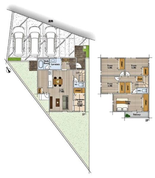 岡崎市福岡町新築戸建全8棟1号地