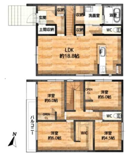 岡崎市戸崎町新築戸建全3棟A号棟