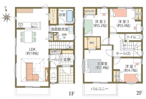 岡崎市稲熊町新築戸建全2棟2号棟