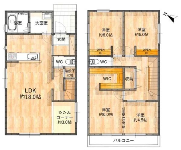 岡崎市宇頭町新築戸建全3棟C号棟