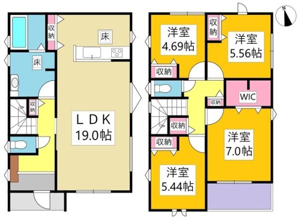 岡崎市能見町新築戸建全2棟2号棟