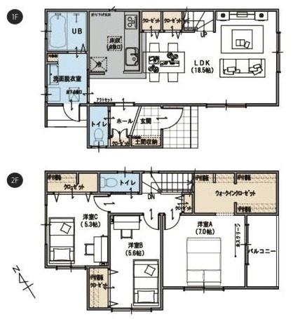 岡崎市矢作町字西林寺の新築一戸建