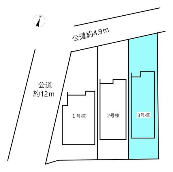 刈谷市今川町新築戸建全3棟3号棟