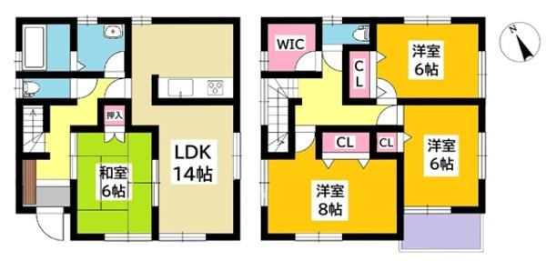 岡崎市矢作町字橋塚の中古一戸建て