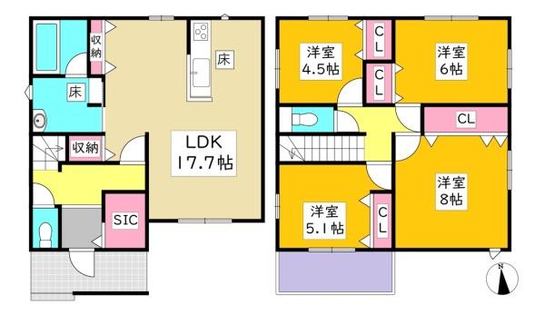 豊田市拳母町新築戸建全1棟1号地