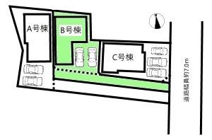 岡崎市福岡町新築戸建全3棟B号棟