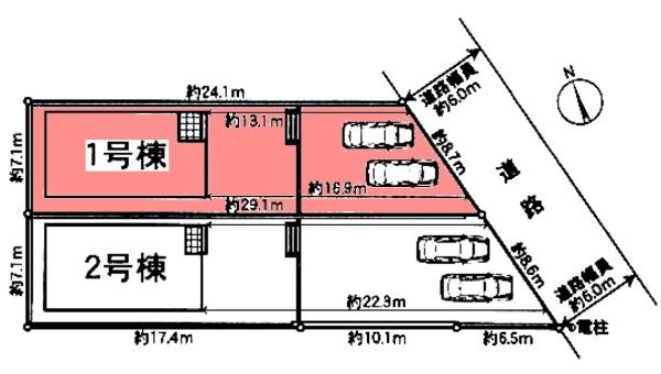岡崎市六名南新築戸建全2棟1号棟
