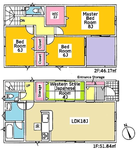 岡崎市六名南新築戸建全2棟2号棟
