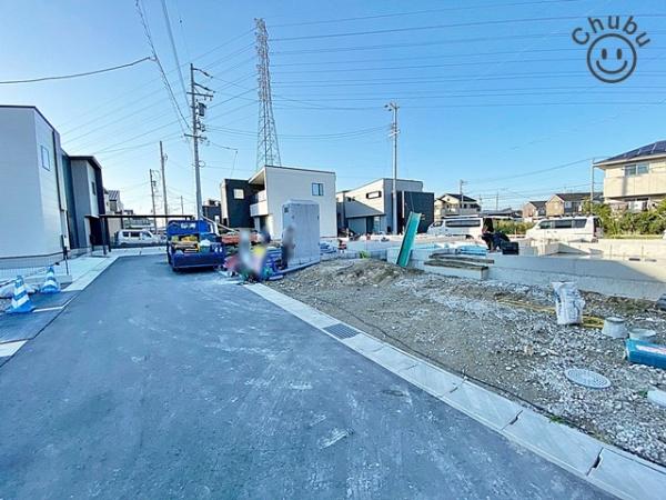 岡崎市中島町新築戸建全3棟2号棟(現地からの眺望)