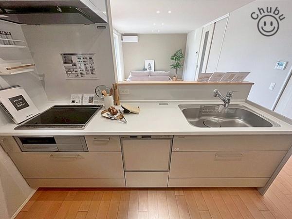 岡崎市森越町新築戸建全1棟A号棟(キッチン)