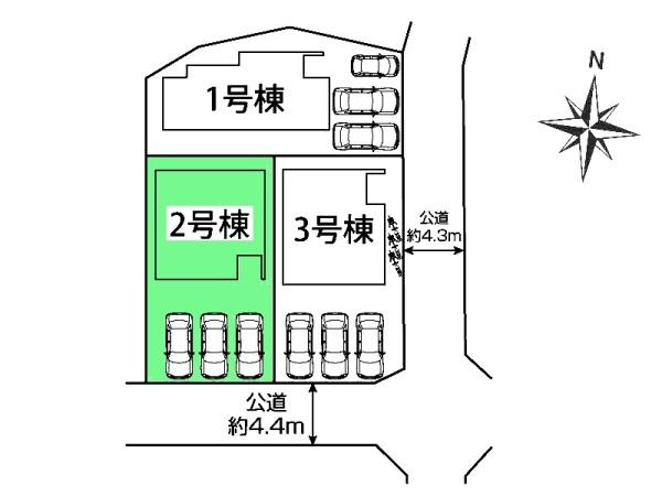 豊田市四郷町新築戸建全3棟2号棟