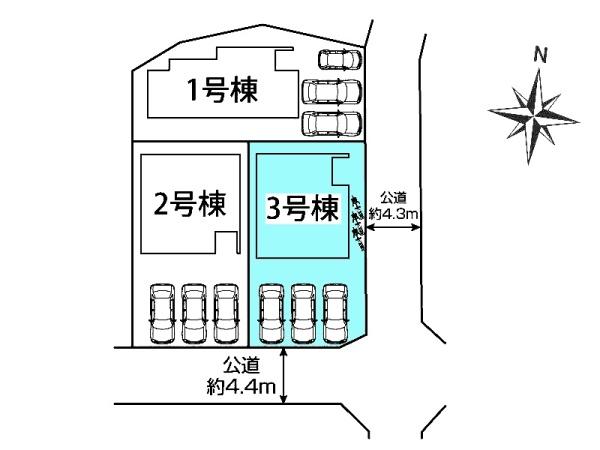 豊田市四郷町新築戸建全3棟3号棟