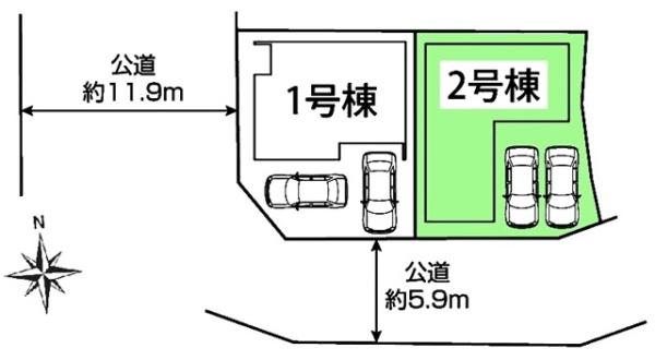 岡崎市若松町新築戸建全2棟2号棟