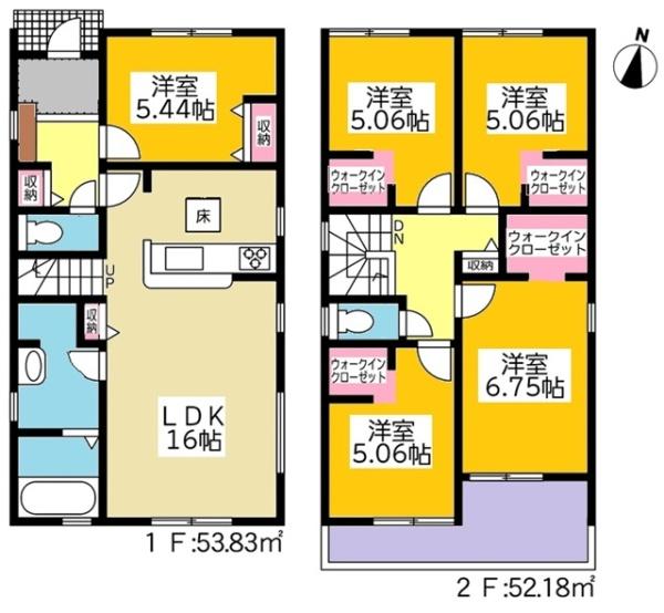 幸田町菱池新築戸建全6棟5号棟