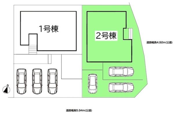 豊田市東山町新築戸建全2棟2号棟