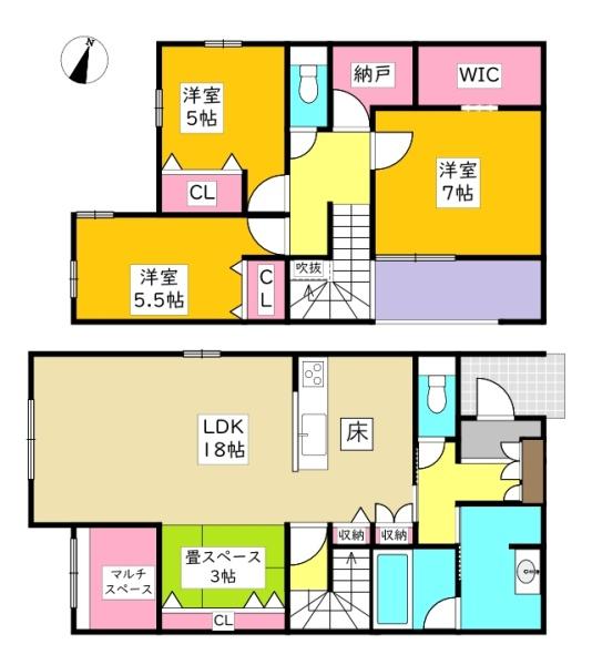 岡崎市大和町新築戸建全3棟1号地