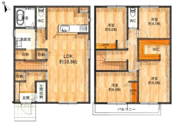 安城市横山町新築戸建全1棟A号棟