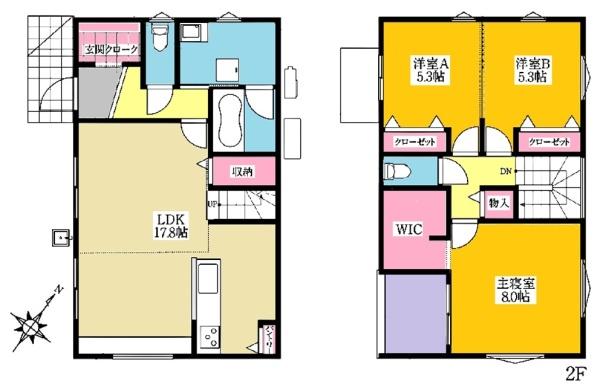 刈谷市小垣江町新築戸建全5棟1号棟