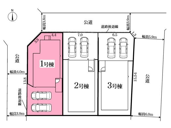 岡崎市百々町分譲戸建全3棟1号棟