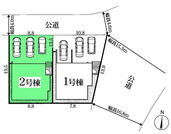 岡崎市真伝町新築戸建全2棟2号棟