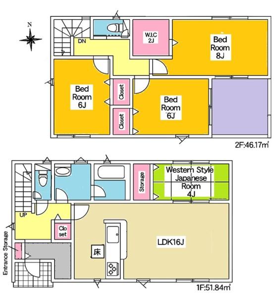 豊田市井上町新築戸建全3棟2号棟