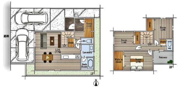 岡崎市若松町字東太夫道下の中古一戸建て