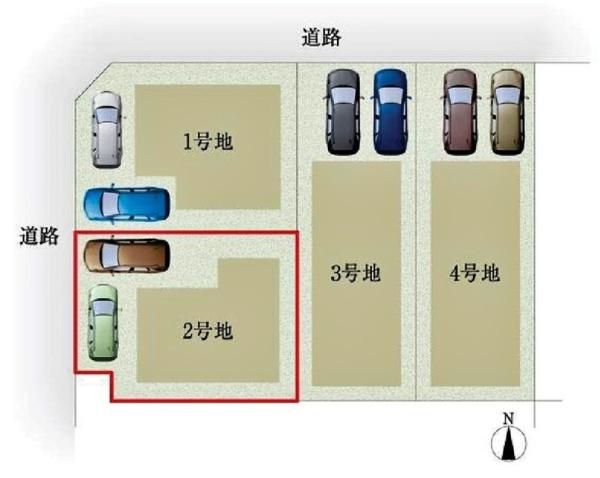 岡崎市若松町字東太夫道下の中古一戸建て