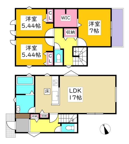 豊田市市木町新築戸建全2棟2号棟