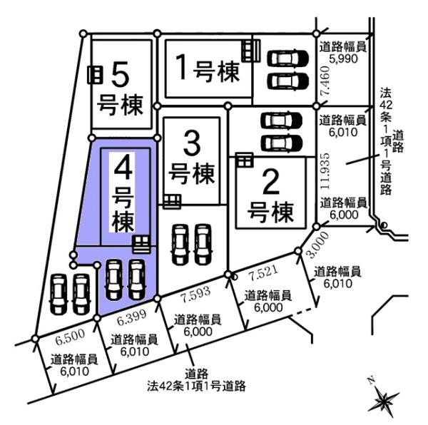 岡崎市本宿台新築戸建全5棟4号棟