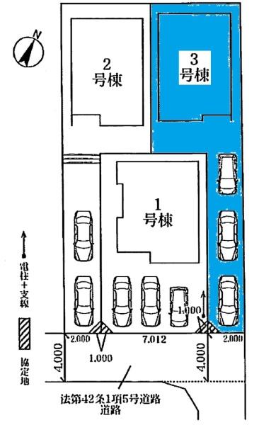 豊田市水源町新築戸建全3棟3号棟