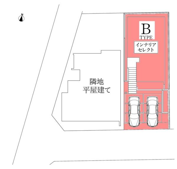豊明市栄町新築戸建全2棟B棟