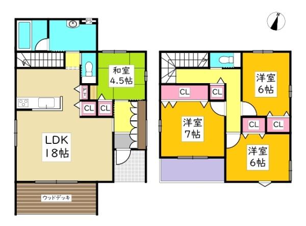 岡崎市岩津町新築戸建全2棟1号地