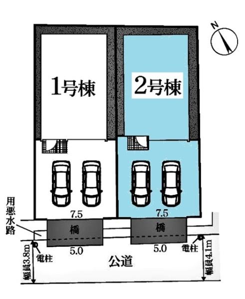 西尾市熊味町新築戸建全2棟　2号棟