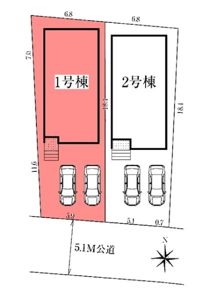高浜市春日町新築戸建全2棟1号棟