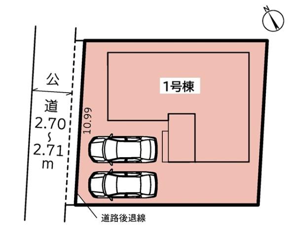 岡崎市土井町新築戸建全1棟1号棟