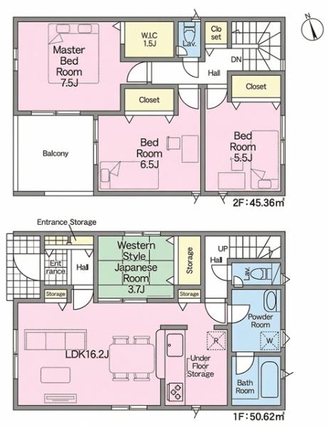 岡崎市上地6丁目新築戸建全7棟1号棟