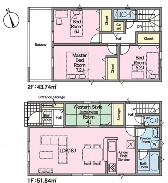 岡崎市上地6丁目新築戸建全7棟2号棟