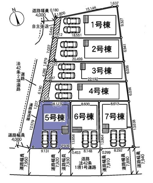 岡崎市上地6丁目新築戸建全7棟5号棟