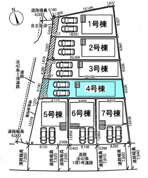 岡崎市上地6丁目新築戸建全7棟4号棟