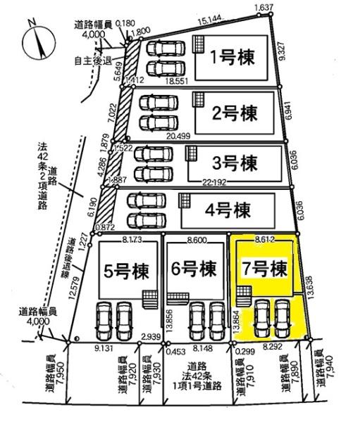 岡崎市上地6丁目新築戸建全7棟7号棟