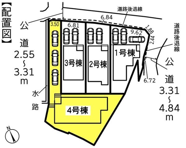 岡崎市福岡町新築戸建全4棟4号棟