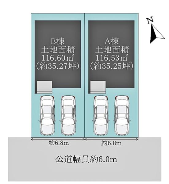 西尾市富山二丁目新築戸建全2棟A棟