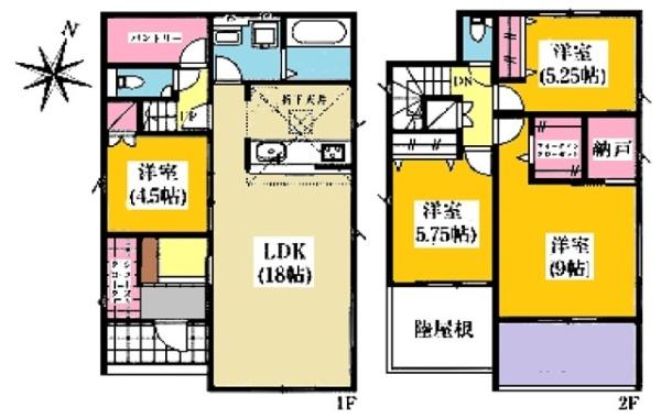 瀬戸市品野町新築戸建全4棟2号棟