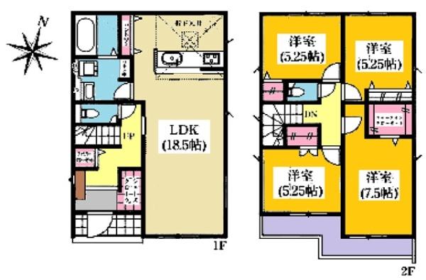 瀬戸市品野町新築戸建全4棟4号棟