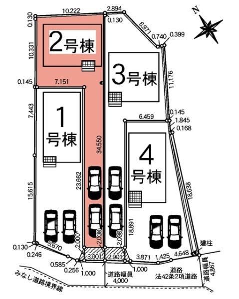 岡崎市国正町新築戸建全4棟2号棟