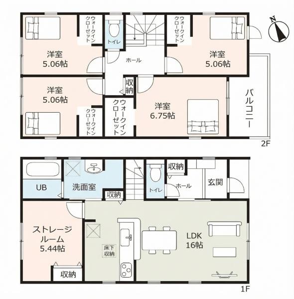 知立市八橋町　新築戸建全4棟3号棟