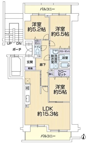 コープ野村新安城Ｄ棟