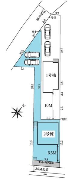 安城市赤松町新築戸建全2棟2号棟