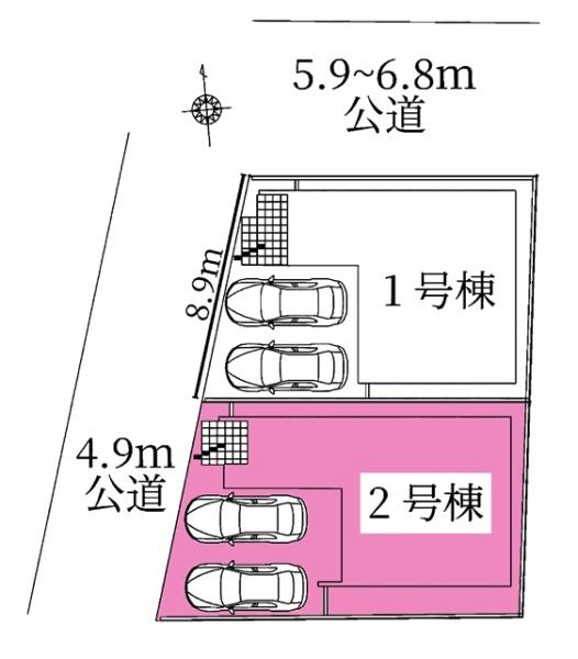 刈谷市野田町新築戸建全2棟2号棟
