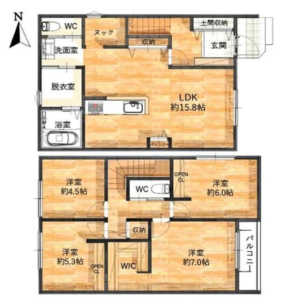 東浦町緒川新築戸建全2棟A棟